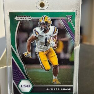 2021 Panini Prizm Draft Picks Ja'Marr Chase #112
